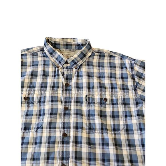 G.H. BASS & CO. Explorer Men's Button-Down Short Sleeve Shirt Men's Size XL - Picture 3 of 5